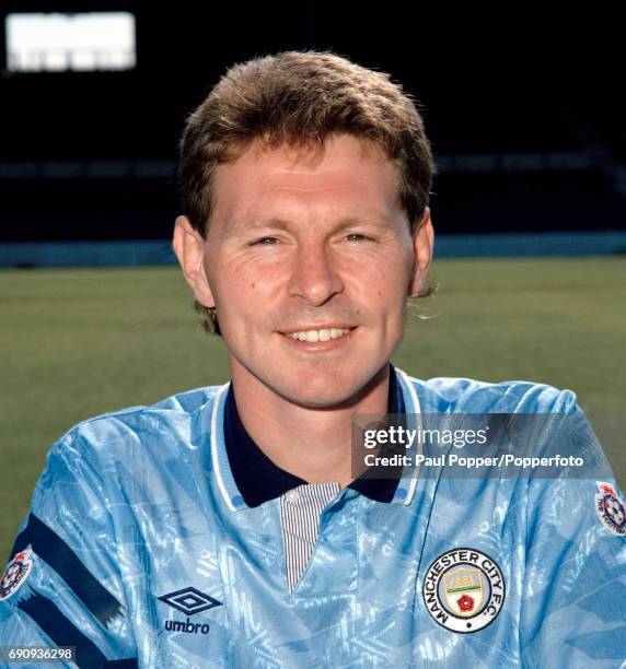 Manchester City and England footballer Clive Allen, circa August 1991.