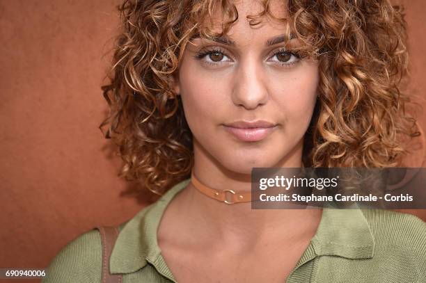 Singer Tal Benyerzi, aka Tal attends the 2017 French Tennis Open - Day Four at Roland Garros on May 31, 2017 in Paris, France.