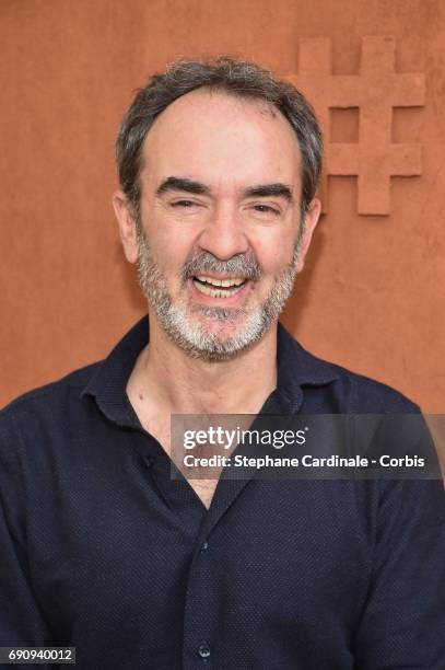 Actor Bruno Solo attends the 2017 French Tennis Open - Day Four at Roland Garros on May 31, 2017 in Paris, France.