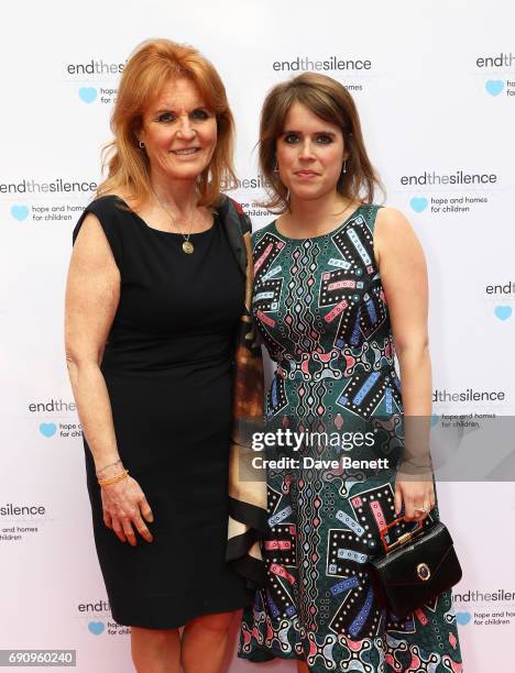 Sarah Ferguson Duchess of York and Princess Eugenie attend the 50th anniversary of The Beatles SGT Pepper Album at Abbey Road Studios for End The...