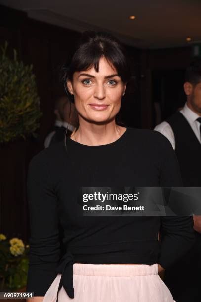 Lyne Renee attends the Charity Gala screening of "The Hippopotamus" in support of Blue Marine Foundation and Maggie's at The May Fair Hotel on May...