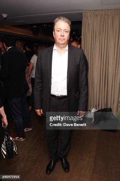 Roger Allam attends the Charity Gala screening of "The Hippopotamus" in support of Blue Marine Foundation and Maggie's at The May Fair Hotel on May...