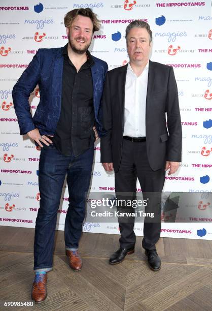 John Jencks and Roger Allam attend the UK gala screening of The Hippopotamus at The Mayfair Hotel on May 31, 2017 in London, England.