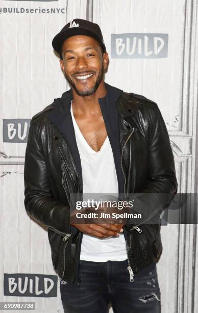 Actor/producer McKinley Freeman attends Build to discuss "Daytime Divas" at Build Studio on May 31, 2017 in New York City.
