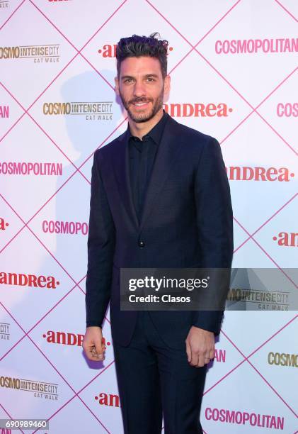 Mexican actor Erick Elias poses during the Cosmo Fashion Night Red Carpet on May 30, 2017 in Mexico City, Mexico.