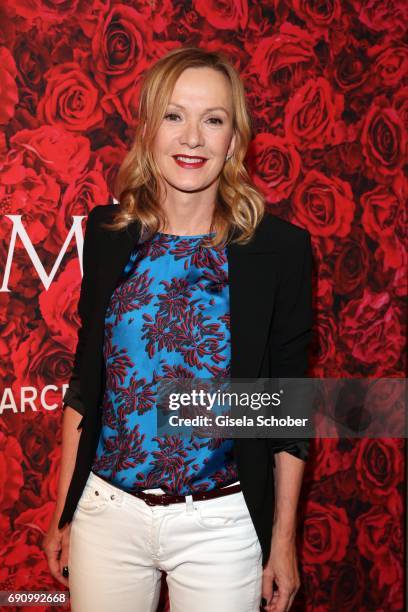 Katja Flint during the charity shopping night at CE design store on May 31, 2017 in Munich, Germany.