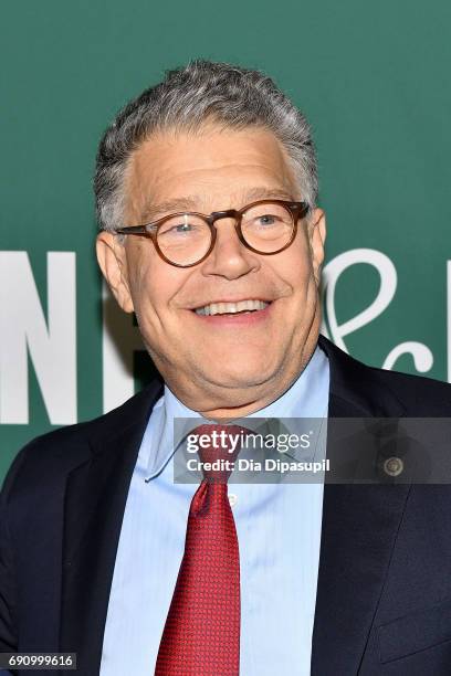 Senator Al Franken promotes his book "Al Franken, Giant of the Senate" at Barnes & Noble Union Square on May 31, 2017 in New York City.