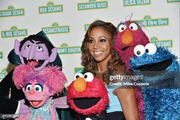 Actress/singer Holly Robinson Peete attends the 15th Annual Sesame Workshop Benefit Gala at Cipriani 42nd Street on May 31, 2017 in New York City.