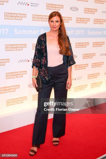 Janine Jackowski attends Industry Meeting Of The 'Film and Media Fundation North Rhine-Westphalia' at Wolkenburg on May 31, 2017 in Cologne, Germany.