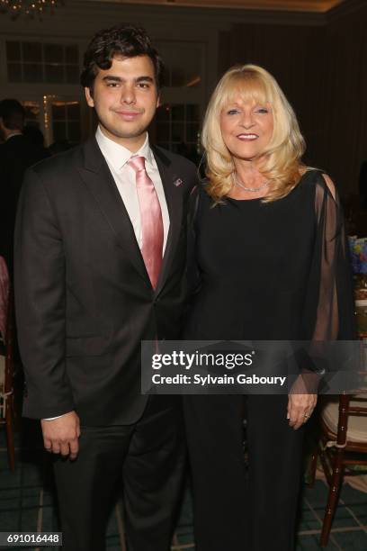 John Catsimatidis Jr. And Margo Catsimatidis attend The 60th Anniversary Gala to benefit Parkinson’s Foundation at The New York Botanical Garden on...