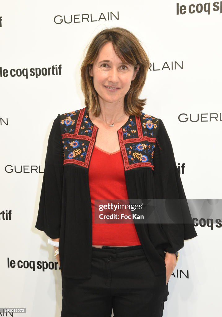 Le Coq Sportif x Guerlain : Photocall At the Le Coq Sportif Flagship In Paris