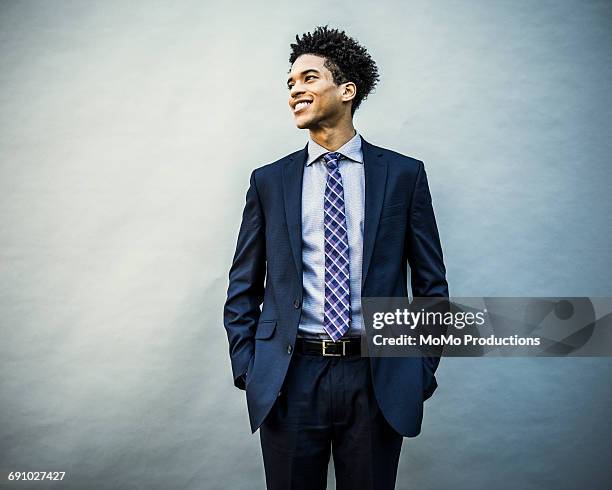 portrait of young businessman - ties stock pictures, royalty-free photos & images