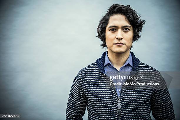 portrait of young businessman - asian businessman serious stock pictures, royalty-free photos & images