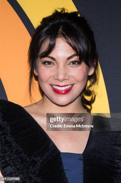 Actress Ginger Gonzaga attends the premiere of Showtime's "I'm Dying Up Here" at DGA Theater on May 31, 2017 in Los Angeles, California.