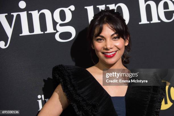 Actress Ginger Gonzaga attends the premiere of Showtime's "I'm Dying Up Here" at DGA Theater on May 31, 2017 in Los Angeles, California.