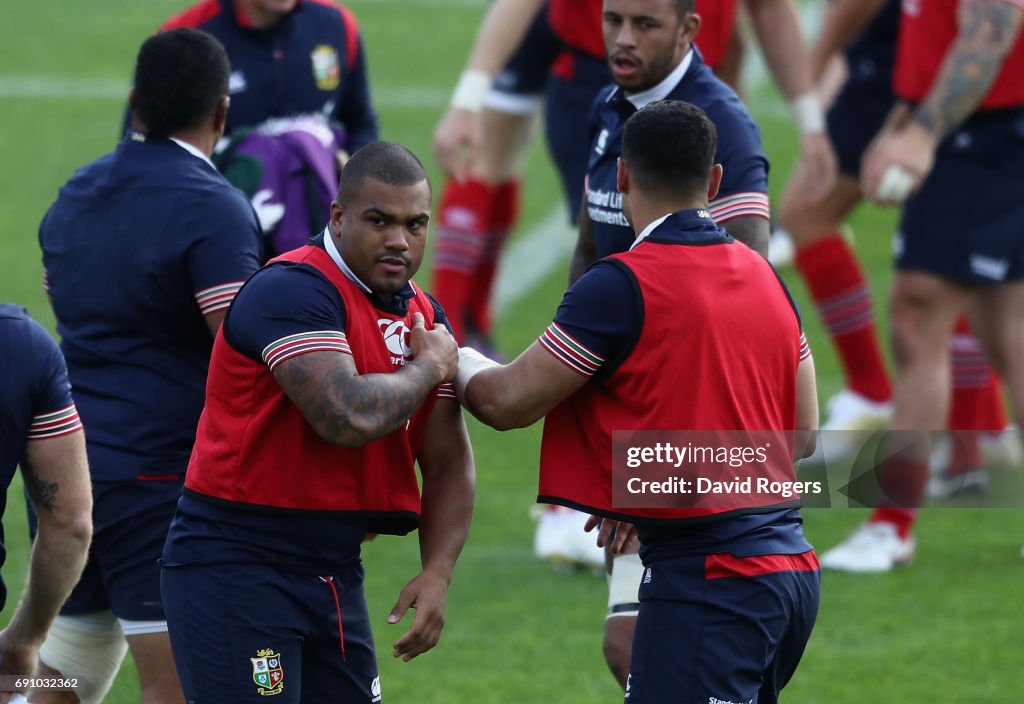 British & Irish Lions Media & Training Session