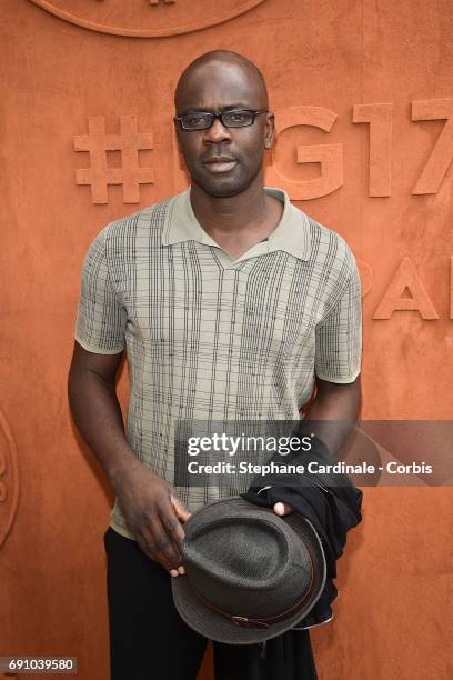 Lilian Thuram attends the 2017 French Tennis Open - Day Four at Roland Garros on May 31, 2017 in Paris, France.