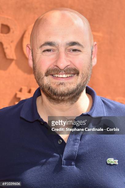 Director Nicolas Charlet attends the 2017 French Tennis Open - Day Four at Roland Garros on May 31, 2017 in Paris, France.