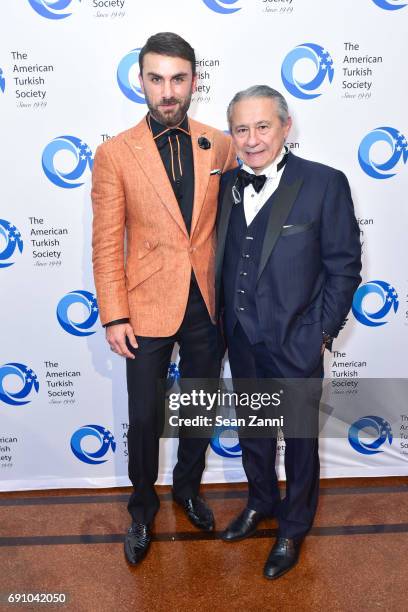 Peyman Umay and Dr. Tamer Seckin attend The American Turkish Society 2017 Gala Dinner at 583 Park Avenue on May 31, 2017 in New York City.