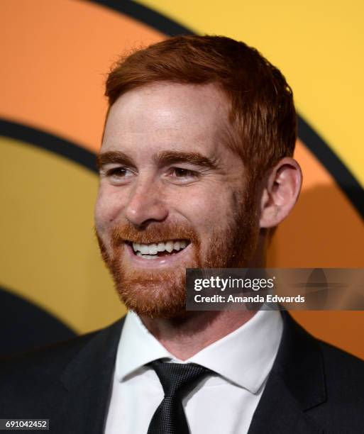 Actor Andrew Santino arrives at the premiere of Showtime's "I'm Dying Up Here" at the DGA Theater on May 31, 2017 in Los Angeles, California.