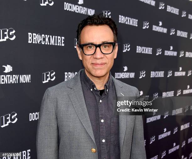 Creator/executive producer/writer/actor Fred Armisen arrives at the FYC event for IFC's "Brockmire" and Documentary Now!" at the Saban Media Center...