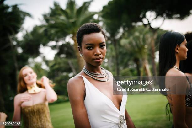 Maria Borges attends the amfAR Gala Cannes 2017 at Hotel du Cap-Eden-Roc on May 25, 2017 in Cap d'Antibes, France.