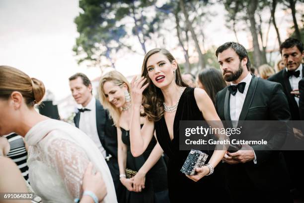 Bianca Balti attends the amfAR Gala Cannes 2017 at Hotel du Cap-Eden-Roc on May 25, 2017 in Cap d'Antibes, France.