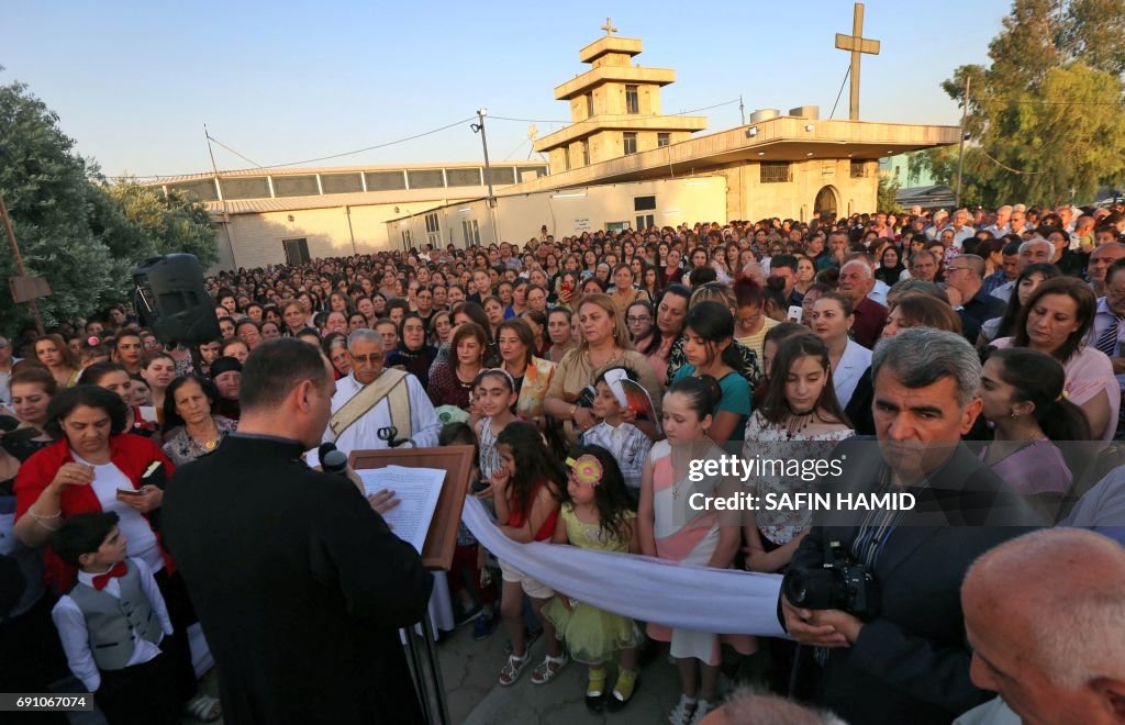 IRAQ-CONFLICT-KURDS-RELIGION-CHRISTIANITY