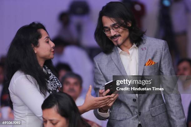 YouTuber and Game Changer Awardee Bhuvan Bam during the Hindustan Times Game Changer Awards 2017 at Hotel Oberoi on May 24, 2017 in Gurgaon, India.