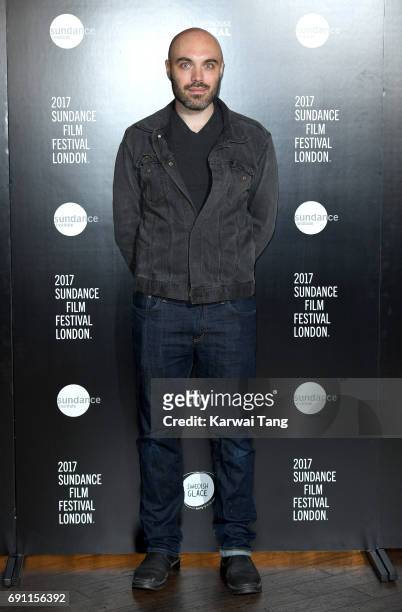 David Lowery attends the Sundance London Filmmaker and Press Breakfast at Picturehouse Central on June 1, 2017 in London, England.