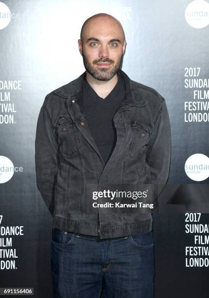 David Lowery attends the Sundance London Filmmaker and Press Breakfast at Picturehouse Central on June 1, 2017 in London, England.