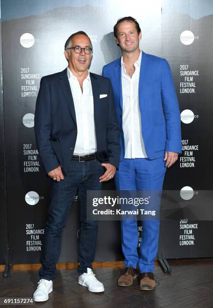 Director of Sundance Film Festival John Cooper, and Sundance Programming director Trevor Groth attend the Sundance London Filmmaker and Press...