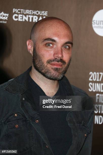 David Lowery attends the Sundance London filmmaker and press breakfast at Picturehouse Central on June 1, 2017 in London, England.