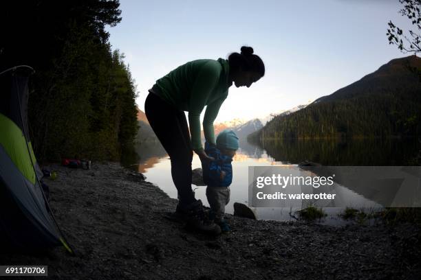 Mother and Son in the Wild