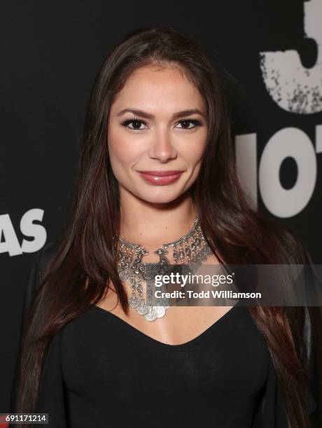 Christiana Leucas attends the "3 Idiotas" Los Angeles Premiere at Regal Cinemas L.A. Live on May 31, 2017 in Los Angeles, California.