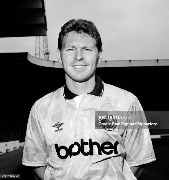 Manchester City and England footballer Clive Allen, circa August 1990.