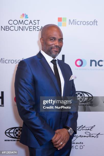 Chris Spencer, Comedian, actor, writer and Master of Ceremonies, on the red carpet for the Vote It Loud second annual Multicultural Media...