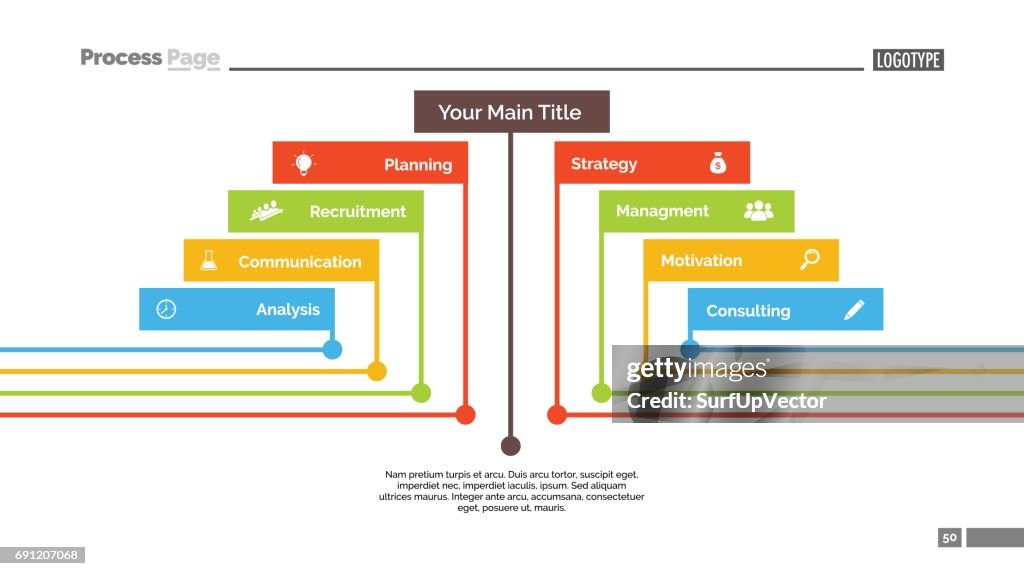9 Point Plot Nine Points Slide Template High-Res Vector Graphic - Getty Images
