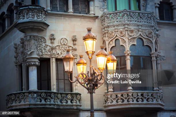 navas modernist house. reus. spain - reus spain stock pictures, royalty-free photos & images