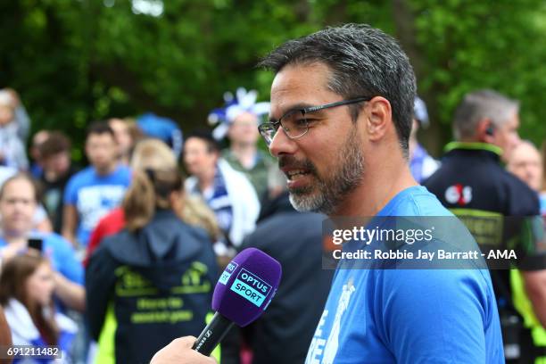 David Wagner head coach / manager of Huddersfield Town on May 30, 2017 in Huddersfield, England. David Wagner