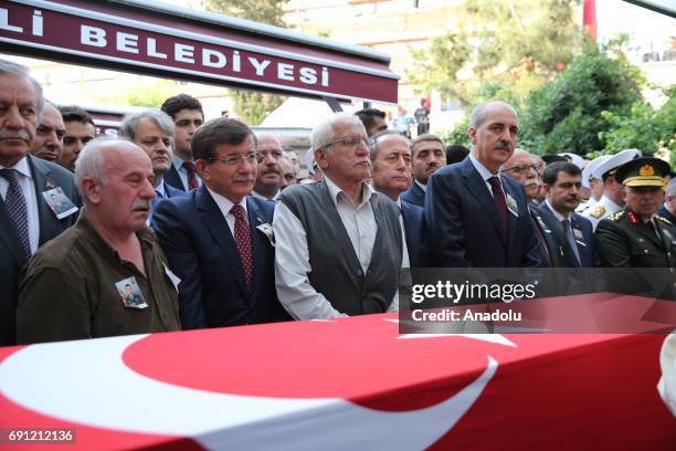 Turkish Deputy Prime Minister Numan Kurtulmus , Turkish Culture and Tourism Minister Nabi Avci , Former Turkish Prime Minister Ahmet Davutoglu and...