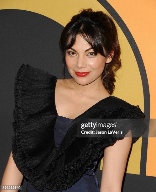 Actress Ginger Gonzaga attends the premiere of "I'm Dying Up Here" at DGA Theater on May 31, 2017 in Los Angeles, California.