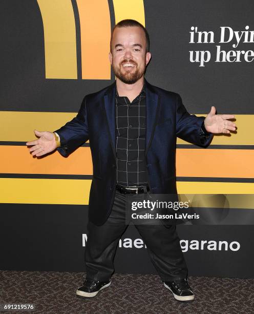 Actor Brad Williams attends the premiere of "I'm Dying Up Here" at DGA Theater on May 31, 2017 in Los Angeles, California.