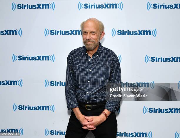 Screenwriter Kenneth Johnson visits SiriusXM Studios on June 1, 2017 in New York City.