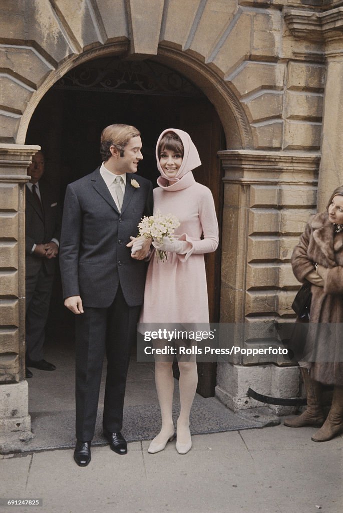 Audrey Hepburn Weds Andrea Dotti