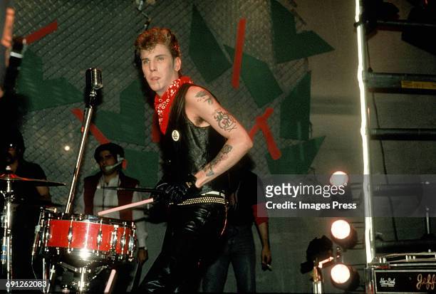 Stray Cats in concert circa 1983 in New York City.