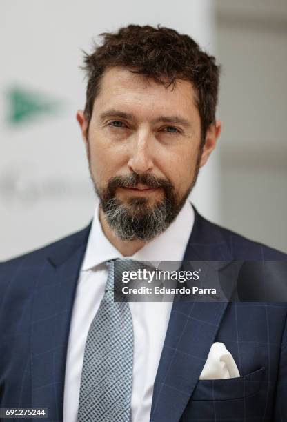 Toni Garrido attends the 'Gentleman Awards 2017' photocall at Lazaro Galdiano museum on June 1, 2017 in Madrid, Spain.