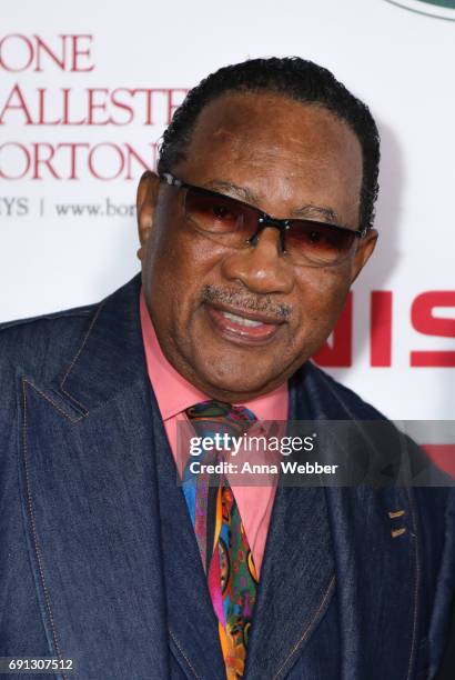 Gospel Music Singer and TV host Dr. Bobby Jones arrives to the 4th Annual My Music Matters: A Celebration Of Legends Lunch at City Winery Nashville...