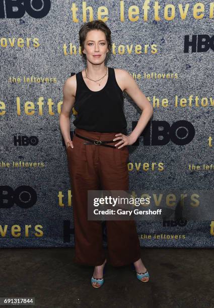 Actress Carrie Coon attends "The Leftovers" screening at Metrograph on June 1, 2017 in New York City.