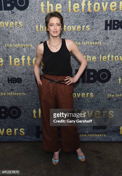 Actress Carrie Coon attends "The Leftovers" screening at Metrograph on June 1, 2017 in New York City.